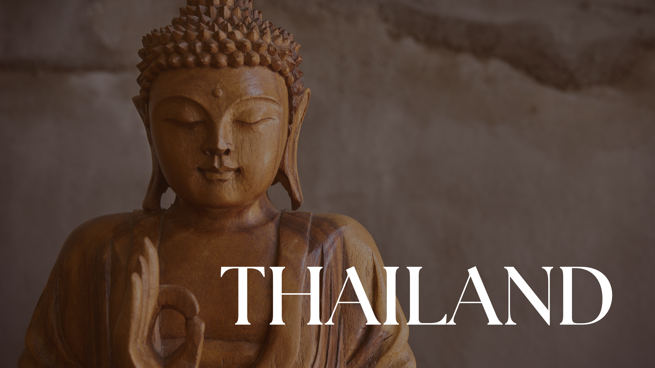 Buddah statue as a symbol of Tahiland
