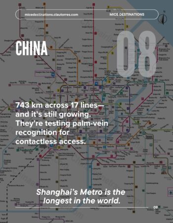 Shangai´s Metro is the longest in the world