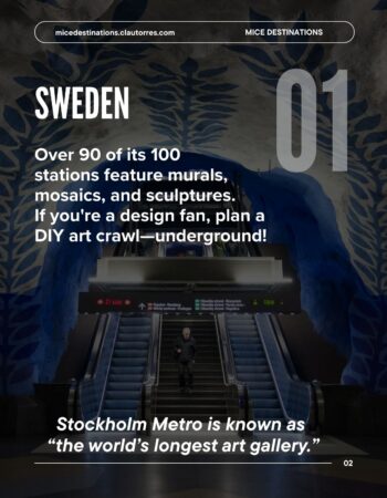 Stockholm metro – The longest art gallery in t