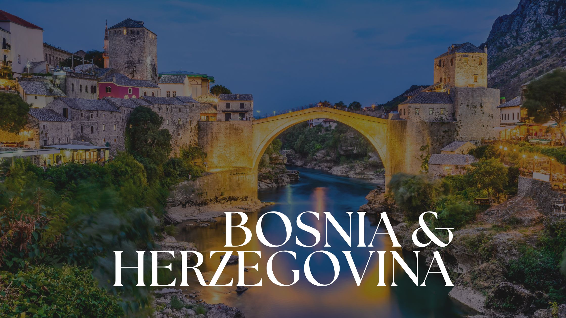 Bosnia: Where East Meets West in Event Experiences